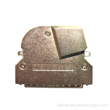 1.27mm Pitch 68 Pin SCSI Solder Right Angle Plug Connector with Metal Cover
